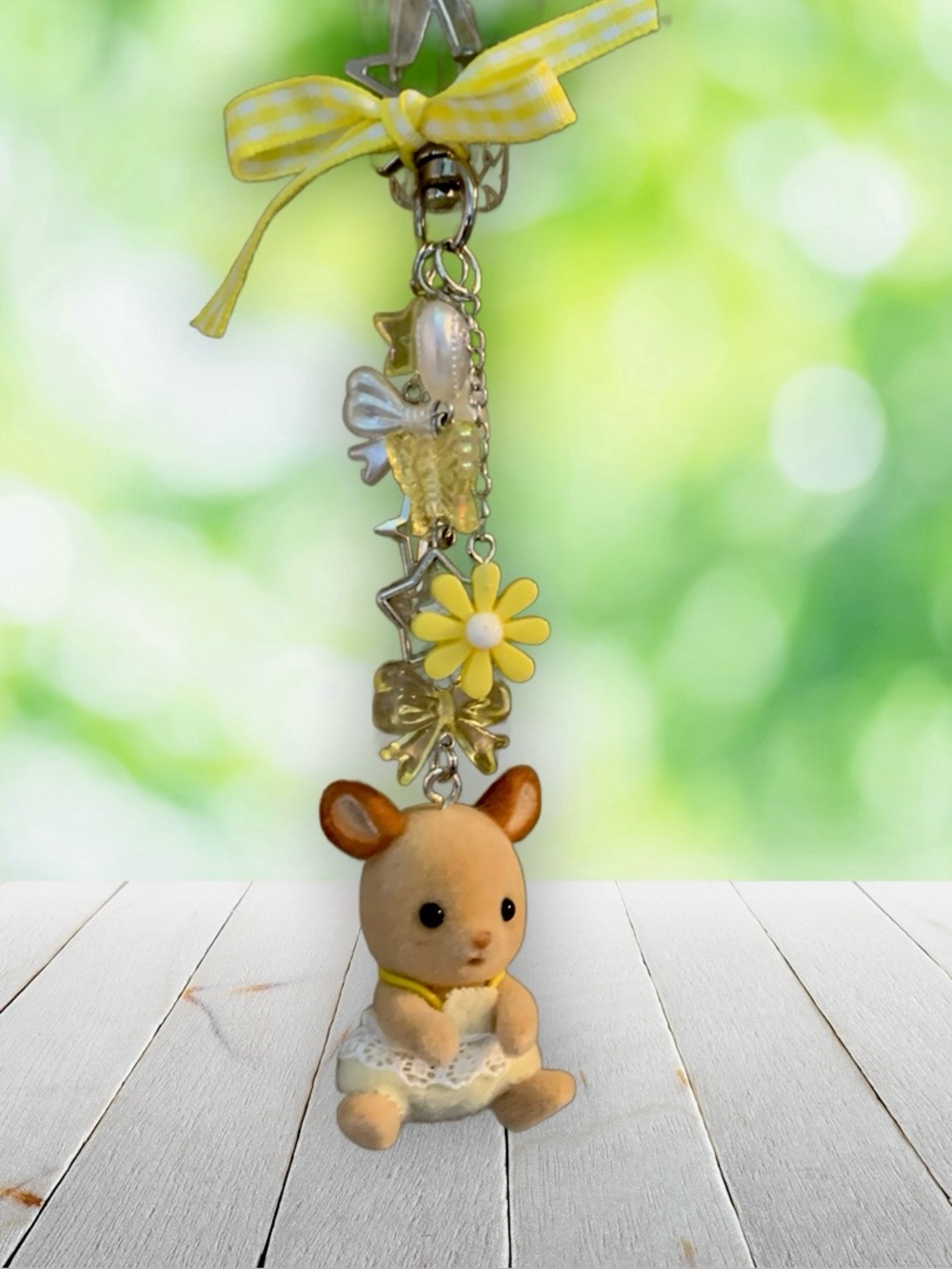 Calico Critters Deer Keychain Bag Charm